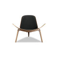 Wegner CH07 Shell Silla sillón de madera bentwood