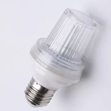 Ad White Party Garden Lighting - 220V/1W E14/E27 LED Strobe Flashing Bulb