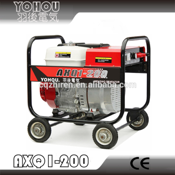 Gasoline 200a 5kw welding generator