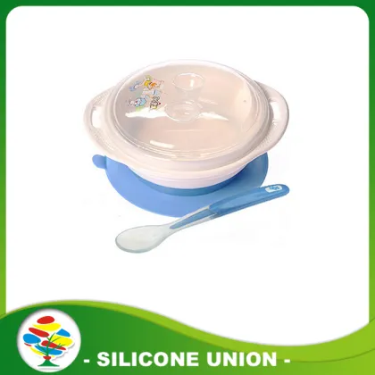 Factory cheap silicone baby tableware