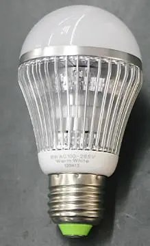 High Brightness 8W E27 LED Lamp E27/led lamp 220v e27