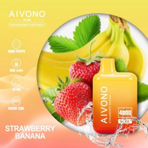 AIVONO AIM BOXX 4000 PUFFS VAPE DISPONDÍVEL