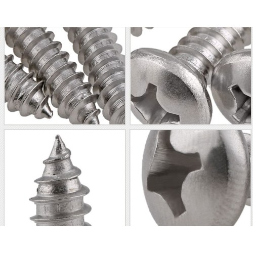 Wooden Screw Roofing Screws With Rubber