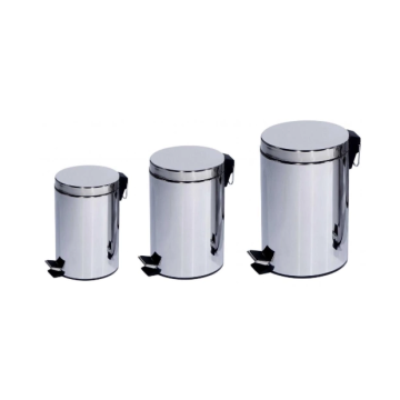 Stainless Steel Pedal Bin Household