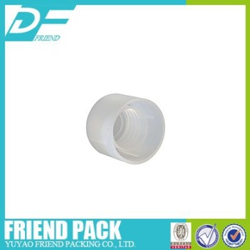 20/410 transparent double wall plastic cap,PP bottle cap plastic double walls screw caps 20/410,plastic double screw cap