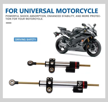 CNC Motorcycle Steering Damper Racing Adjustable Stabilizer