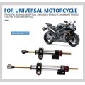 CNC Motorcycle Direing Damper Racing Stabilizador ajustável