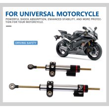 China CNC Motorcycle Steering Damper Racing Adjustable Stabilizer Factory