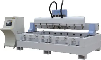 8 Heads 4 Axis CNC Carving Machine