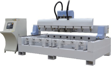 8 Heads 4 Axis CNC Carving Machine