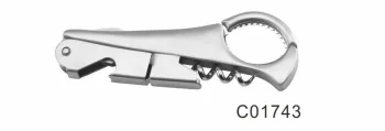 Stainless steel Red Wine Opener with Foil Cutter