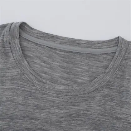 Women's Long Sleeve Merino Wool Crew Neck Base Layer Shirt 100%