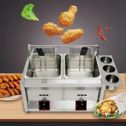 Electric Turkey Fryer with Oil Filtration Air Fryer