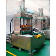 Servo hydraulic move-out pulp shaping machine