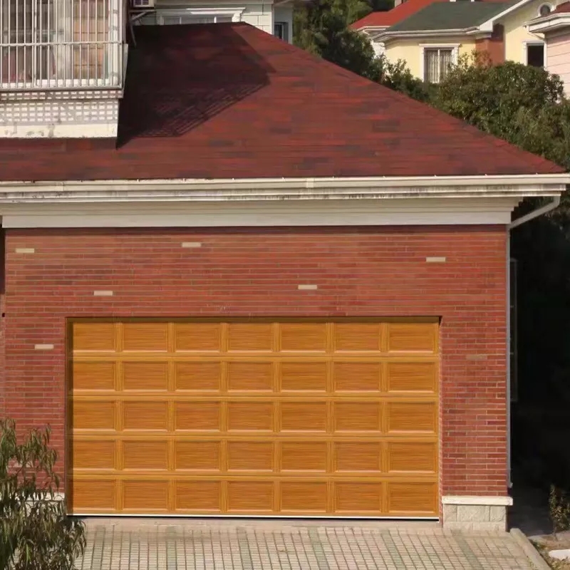 Electrical Remote Control Garage Door with CE Certificate