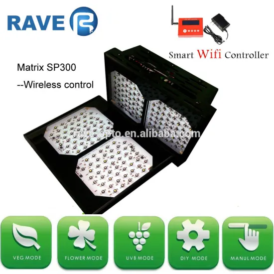 300w Programmable MeanWell Driver LED Grow Light for Medicinal Plant