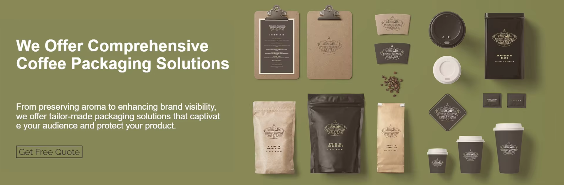 coffee packaing solution