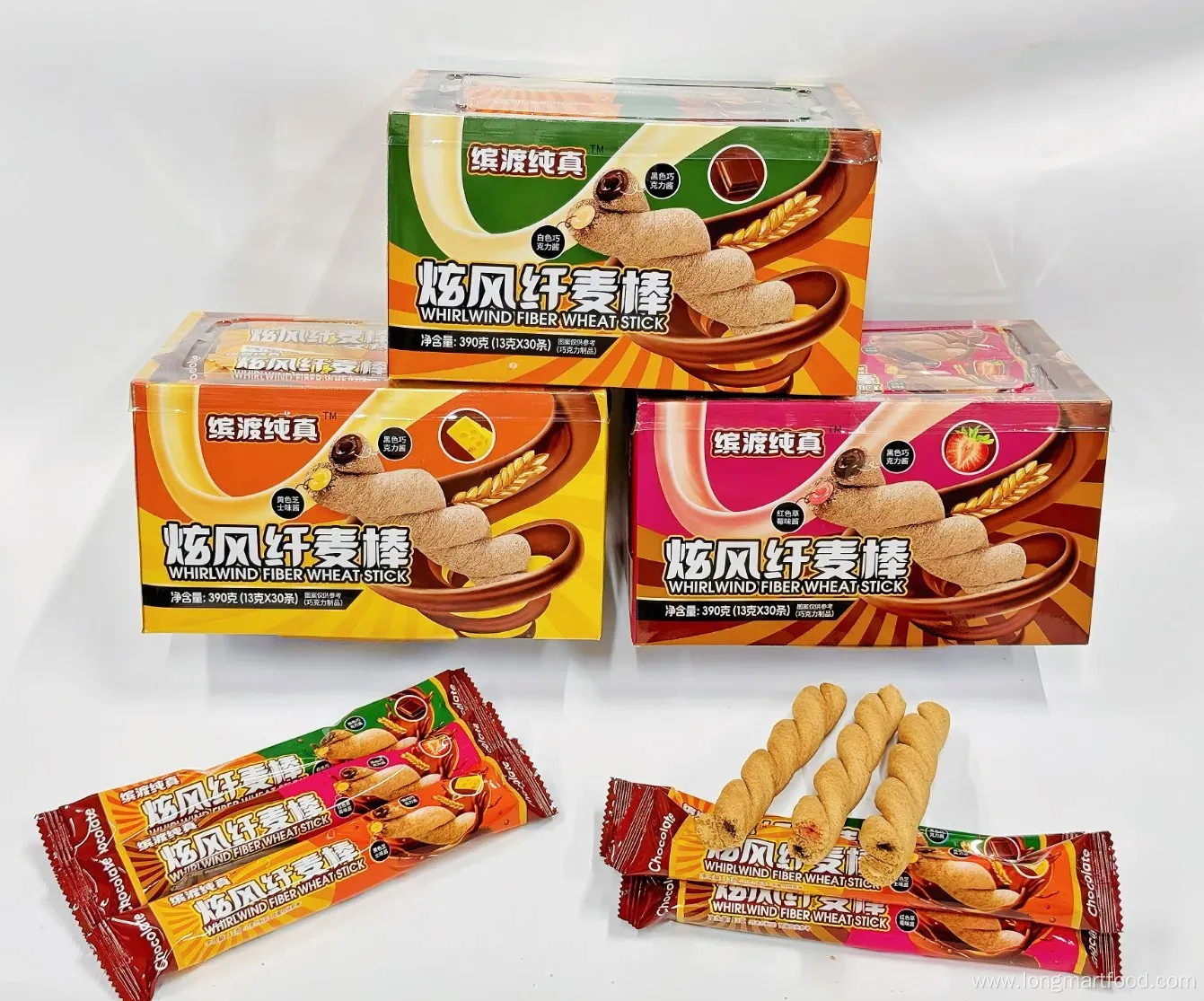 Whirl Chocolate Fiber Wheat Bar (Chocolate Taste)