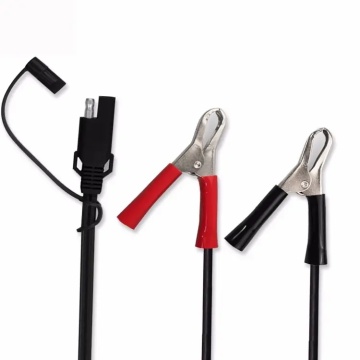 Conector de cable solar SAE con clip de cocodrilo