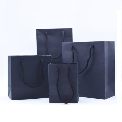 Custom Craft Gift Packaging Printed Shopping Bags