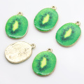 Assorted Fruit Enamel Charms Handmade Strawberry Watermelon Alloy Pendants Earring Necklace Accessories Ornament DIY