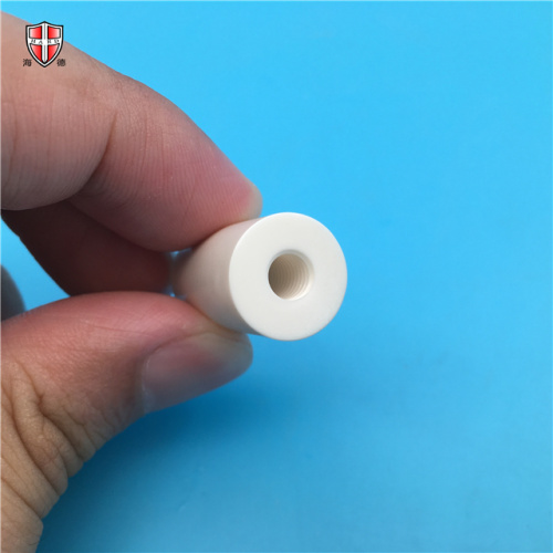 electronic zirconia ceramic threaded tube bush sleeve