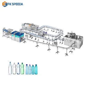 Water Bottle Filling Machine: 3-in-1 System with Pump in Thailand