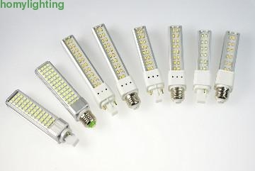 9W epistar SMD3014 PLC LED bulb G24 or E27 rotated 180?