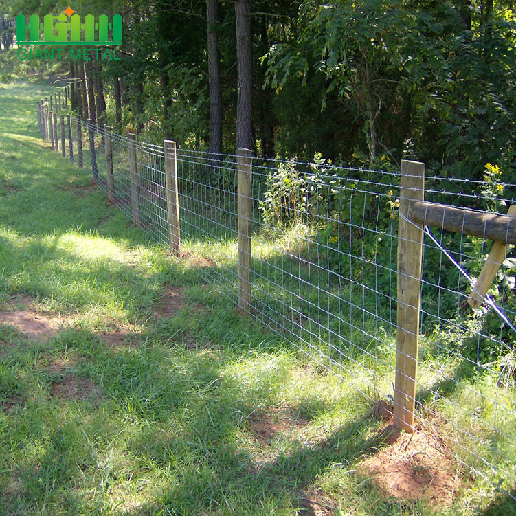 high tensile wire fence deer