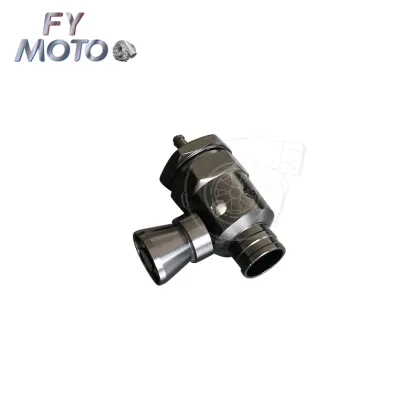 Black Aluminium Universal 25mm Car Turbo Blow Off Valve with Whistler