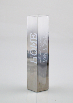 Plating Glass Vase for Table Centerpiece