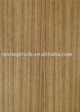 Teak veneer plywood