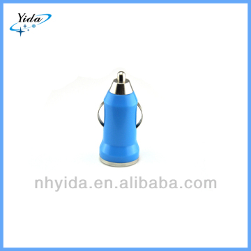 Sky Blue 5V 1A Bullet Car Charger For Cellphone