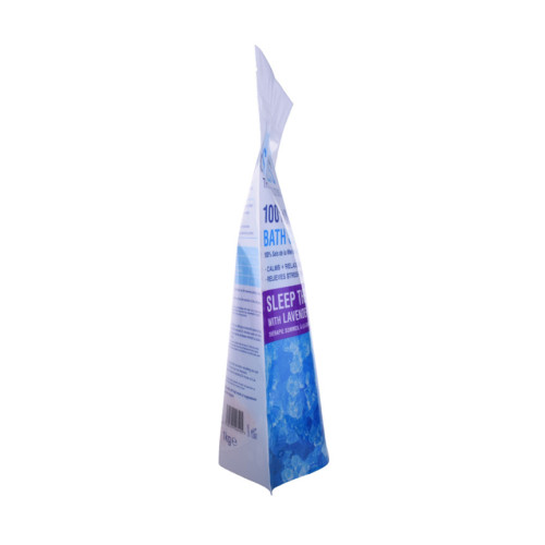 Resealable Self-Standing Plastic Bath Salt Packaging Bag