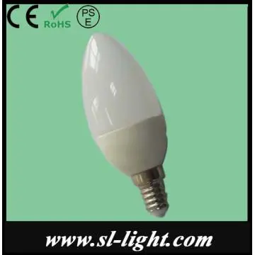 Ceramic E14 3w led candle light