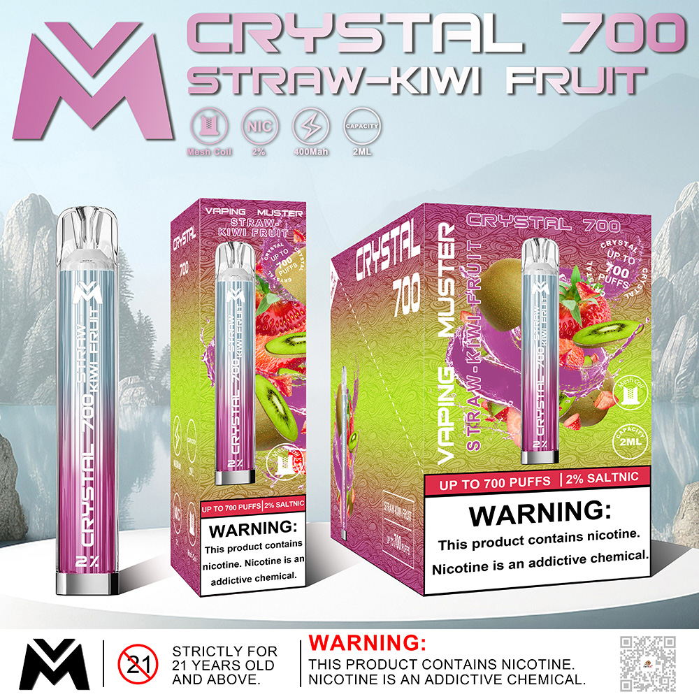 Crystal mesh 700 puff