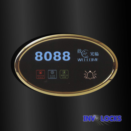 LED Display Digital Hotel Doorplate (MP04-PB-2)