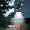 Luz de inundación solar LED al aire libre impermeable