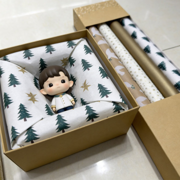 Papel de regalo minimalista elegante para regalo