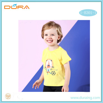 Boy`s Short-sleeved Pure CottonT-shirt