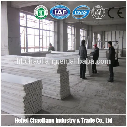 Sound system insulation partition board lightweight concrete wall panel fireproof mgo board interior acoustic waterproof board