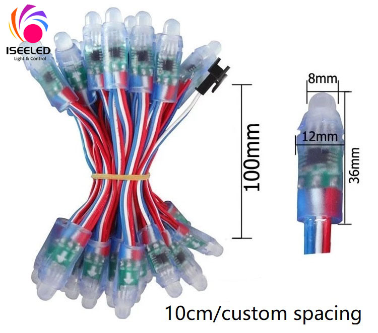 RGB Pixel Light String Size