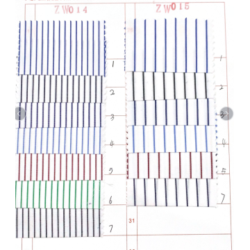 Semua bahan kaos katun stripe