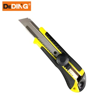 Wholesale custom carbon steel rubber covered utility knife