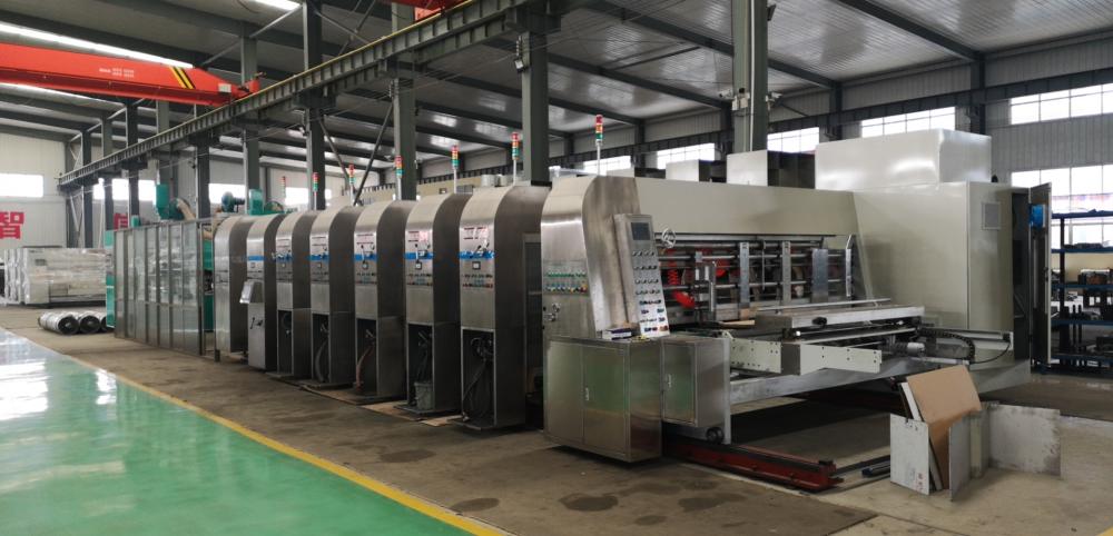 Corrugated carton box prodution line