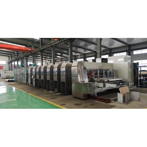 Corrugated carton box prodution line