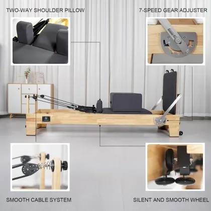 Factory Price Fitness Equipment: Man Fitness Sets, Play Ball Pit, Indoor Slide, Gym Equipment Rep, Pilates Reformer