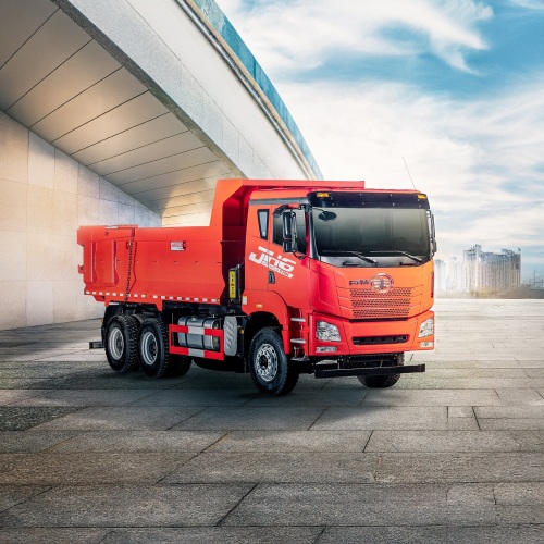 Camión volcado JH6 confiable diseñado para uso pesado