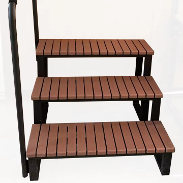 Universal PP Material 3-Tier Spa Steps Upgrade