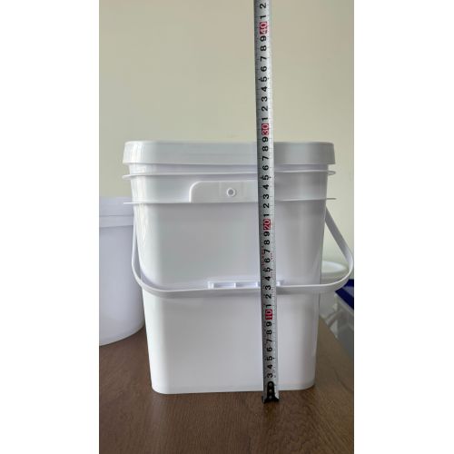 Custom Food Packing Square Plastic Bucket with lids